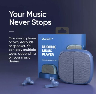 Mpow Duolink SpeakerBuds – אוזניות TWS ורמקול Bluetooth במוצר אחד – תמונה 2