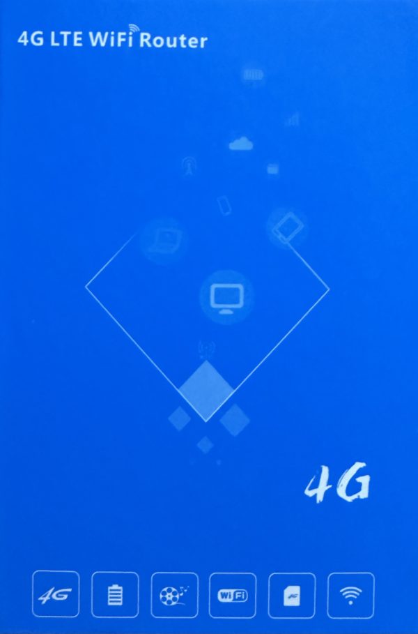 נתב סלולרי נייד 4G-LTE Mobile Broadband Portable Wireless WiFi Router