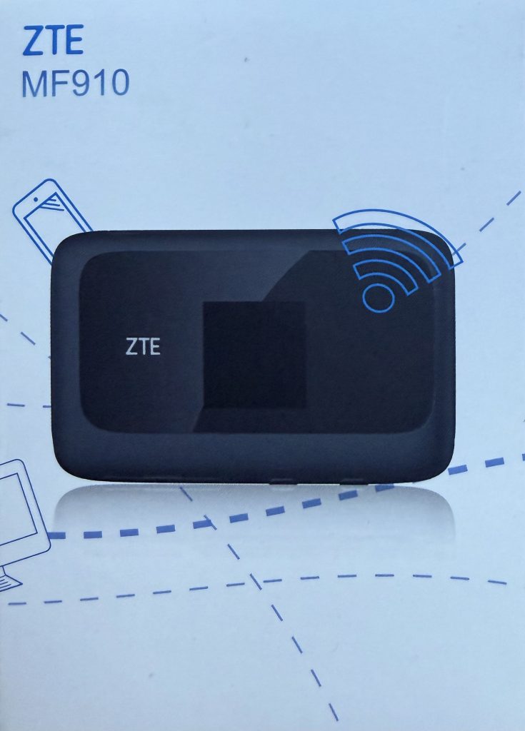נתב סלולרי נייד ZTE MF910 4G LTE Mobile Hotspot